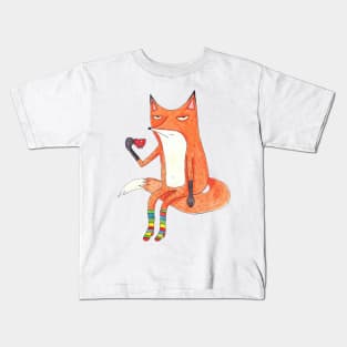 "fox wants to sleep" Kids T-Shirt